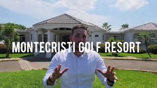 Jugando GOLF Y Mostrando propiedades en el Montecristi Golf Resort  