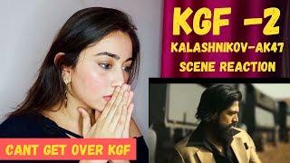 KGF Chapter 2 - Kalashnikov AK47 scene reaction | Yash | Sanjay dutt | Rachel reacts