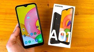 Samsung Galaxy A01 Unboxing & First Impressions!