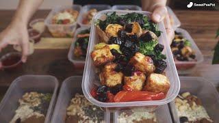 건강하고 맛있는 밀프렙 | healthy+delicious vegan meal prep