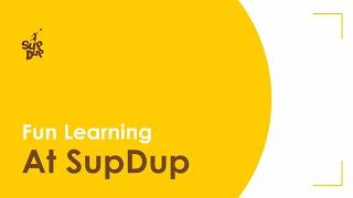 Fun Learning At SupDup | Card House Activity For Kids | SupDup Kids