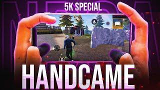 5K SPECIAL   !! HANDCAM !! 1vs4  UNBELIEVABLE @NonstopGaming_#freefirehandcam