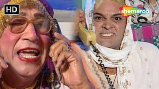 Punjabi Funny Comedy |  ਦੋ ਤੀਵੀਆਂ ਦੀ ਫੋਨ ਤੇ ਤੂੰ ਤੂੰ ਮੈਂ ਮੈਂ | Gurchet Chitarkar Best Comedy