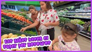 LAS NIÑAS HACEN EL SUPER POR NOSOTROS / FUIMOS DE COMPRAS / NUESTRAS HIJAS DECIDIERON QUÉ COMPRAR