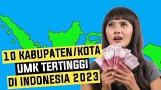Ini 10 Kabupaten/Kota UMK 2023 Tertinggi di Indonesia