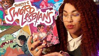 Thirsty Sword Lesbians RPG - First Look || TTRPG Review