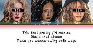 Jennie - Mantra You as a 2 members [KARAOKE]