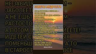 советы мудрости
