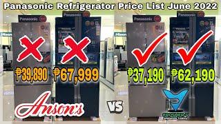 Panasonic refrigerator | French Door / Bottom Freezer / 2 Door No Frost/  Singel Door Inverter.