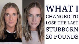 How I broke my stall and lost the last 20 pounds! #carnivorediet