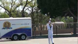 Drum Major Sergio Carlos - Open Class Mace - 2012 Drum Major Championships