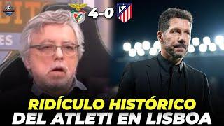 Un RIDÍCULO SIN PRECEDENTES | BENFICA 4-0 ATLETI