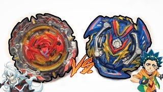 Slash Valkyrie .Bl.Pw 烈 vs Perfect Phoenix 10.Fr | Beyblade Burst Gachi