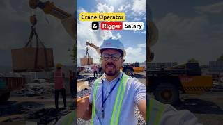 Sab Log Dubai Q Bhagte Hain Salary of Rigger & Crane Operator #job #shorts