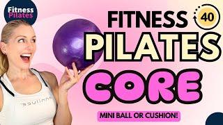 Fitness Pilates with a Mini Ball | Core Stability & Strength - 40 Minutes