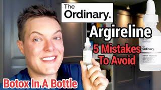 MAXIMUM ANTI AGING - How To Use The Ordinary Argireline Solution 10