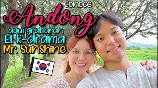 INTERNATIONAL COUPLE Fuimos al lugar donde graban K-DRAMAS  ANDONG Hahoe folk Village