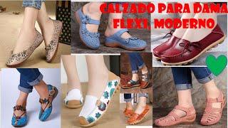 Calzado flexi moderno, elegante y casual para dama. TE encantaràn estos modelos.