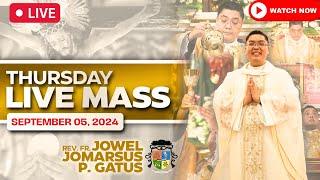 FILIPINO LIVE MASS TODAY ONLINE II SEPTEMBER 5, 2024 II FR. JOWEL JOMARSUS GATUS