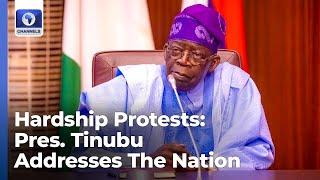President Tinubu Addresses Nigerians Amid Protests