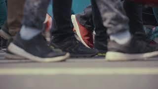 Crowd of people walking - Free Stock Footage