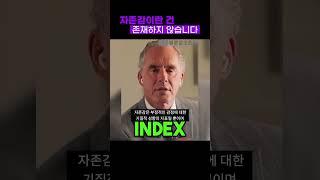 자존감이란 건 존재하지 않습니다 | 조던 피터슨