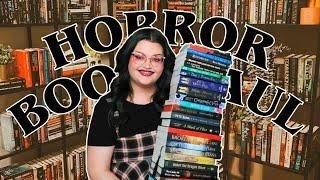 NEW horror book haul and gay fantasy 