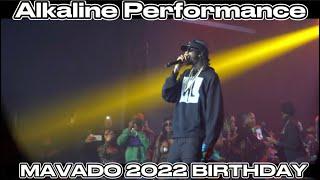 ALKALINE FULL Performance ft. KRANIUM MACKA DIAMOND TALLUP at Mavado Birthday Party 2022 NEWYORK