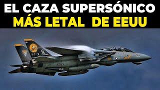 El F 14 Tomcat, el poderoso CAZA SUPERSÓNICO biplaza de EEUU