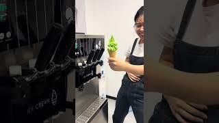 3 flavors Ice cream machine