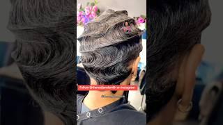 Dry Finger Waves are perfect #hairstyle #hair #trend #trendingvideo #viralvideo #shorts #viralshort