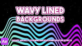 Create Wavy Lines in After Effects in less than 5 minutes! EASY