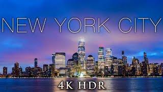 NEW YORK CITY IN 4K HDR: 25 Min Ambient Timelapse Film by Nature Relaxation™ ft CMA & Hazy Music