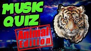 [MUSIC QUIZ] Guess the ANIMAL from music titles or artists - Difficulty 