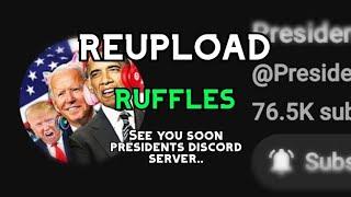 Presidents Discord Server Ranks Ruffles! (REUPLOAD)