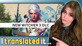 THIS is what The Witcher 3 new DLC leak actually said…