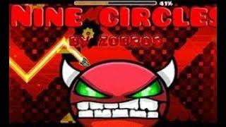 Nine circles remix 100% by ErmBlack (facecam) | Geometry Dash (144hz)