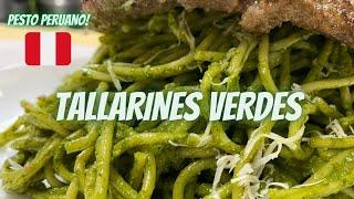 Tallarines verdes/ PESTO PERUANO- COMIDA PERUANA