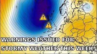 Warnings Issued for Stormy Weather This Week! 18th August 2024