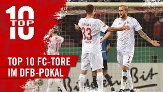 Top  FC-Tore im DFB-Pokal | Risse | Löhr | Littbarski | 1. FC Köln