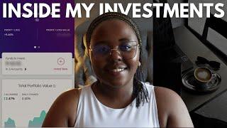 How much I made on EASYEQUITIES in a year | Investing for growth and dividend income