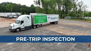 Class A CDL Pre-Trip Inspection