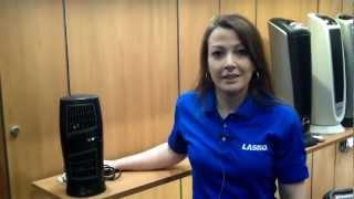 Lasko Products Demo of the NEW Twist-Top™ Tower Fan