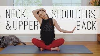 Yoga For Neck, Shoulders, Upper Back  |  10-Minute Yoga Quickie