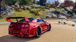 Nissan GTR R35  Full Modified  464 km/h ! CarX Street (4K) Gameplay