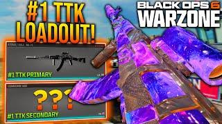 WARZONE: New BEST TTK META LOADOUT You NEED To Use! (BO6 WARZONE Fastest TTK Weapons)