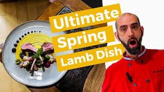 ULTIMATE Spring Lamb Dish - How to Cook a Rack of Lamb w/ Bright Spring Flavors