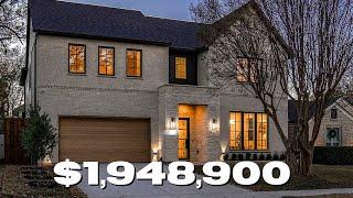 TOUR A $1.9M TRANSITIONAL HOME | Texas Real Estate | Dallas Realtor | MIDWAY HOLLOW