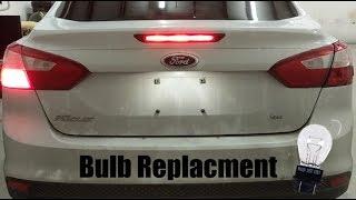 2010-2017 Ford Focus: Tail Light Bulb Replacement