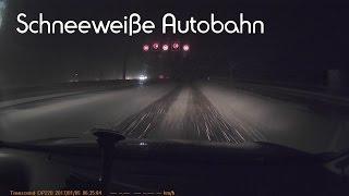 Polizei im richtigen Moment, Wintereinbruch & Rechtsüberholer | German Dashcam #07